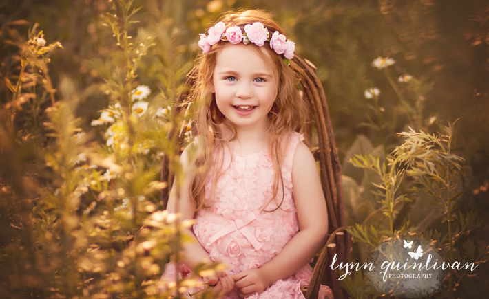 Massachusetts Outdoor Children's Photographer Photographer Flower Field