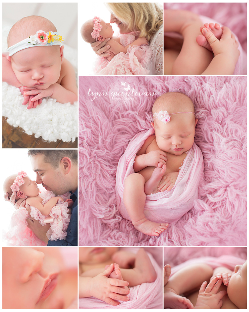 MA Newborn Baby Girl Photography