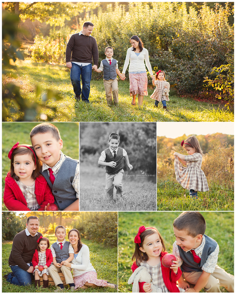 Outdoor Massachusetts Family Photographs