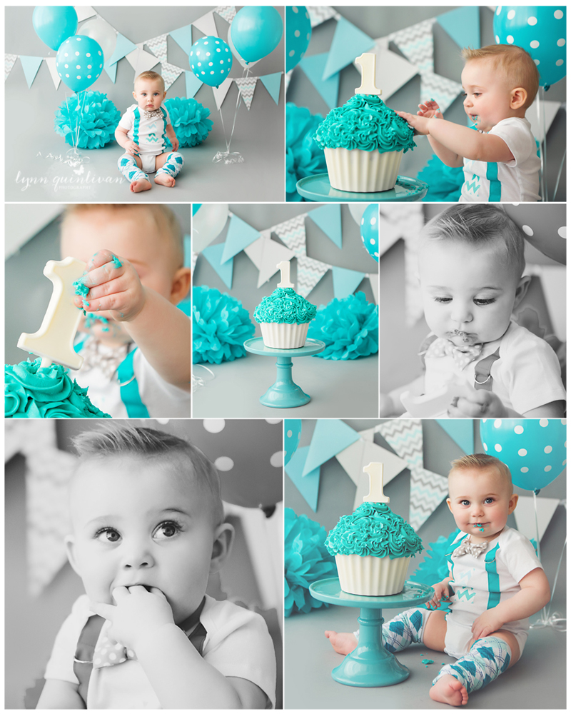 Massachusetts First Birthday Cake Smash Photographer