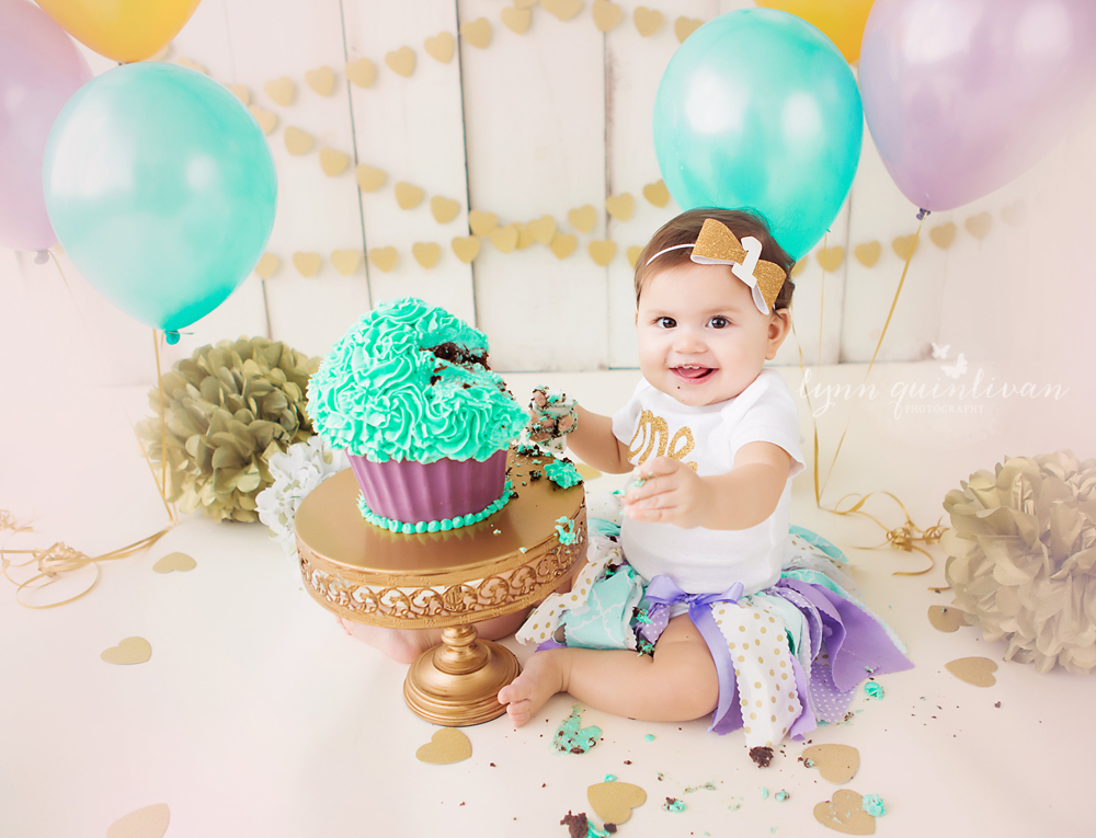 central Massachusetts cake smash photographer