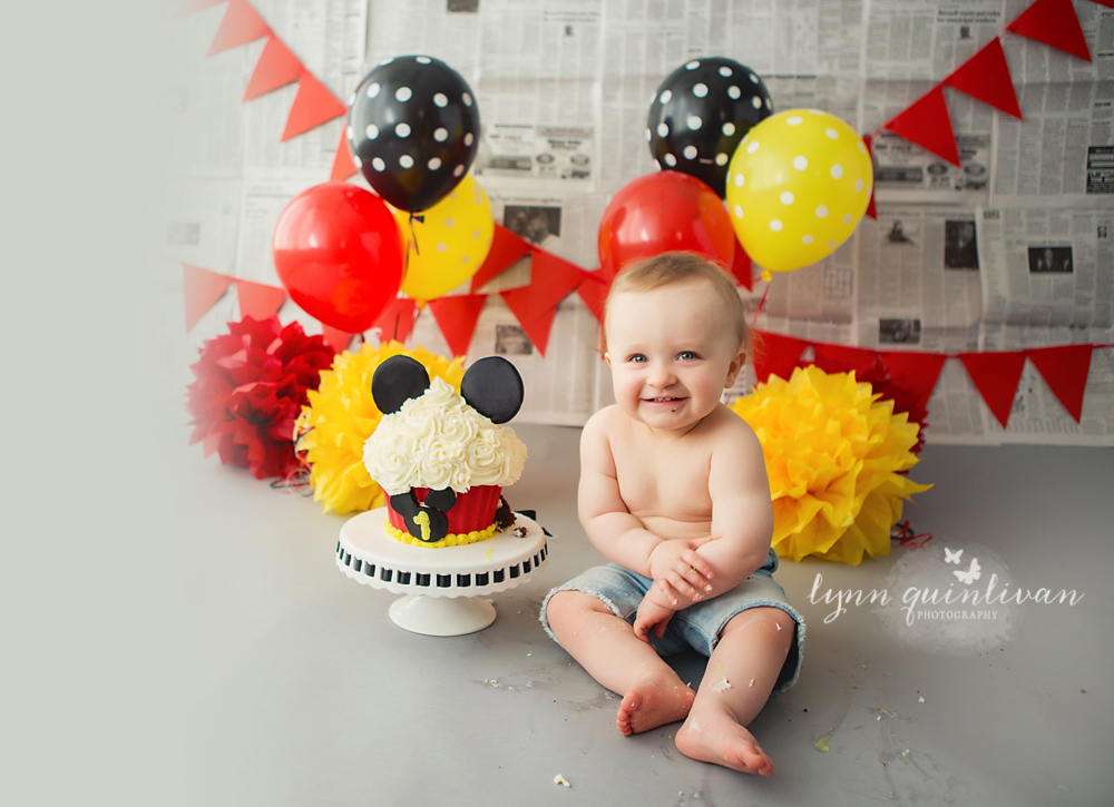 MA Custom Cake Smash Photography 