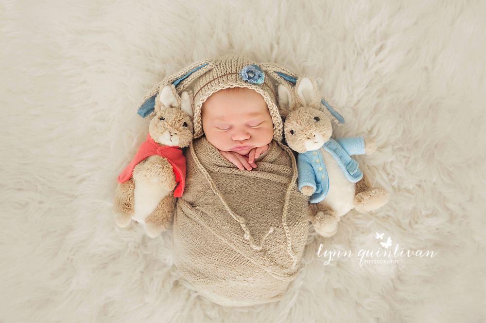 Peter Rabbit Newborn Photography