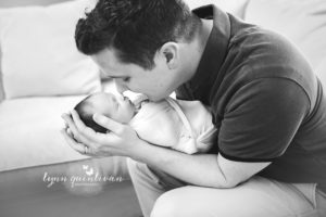 Newborn and Dad Photography