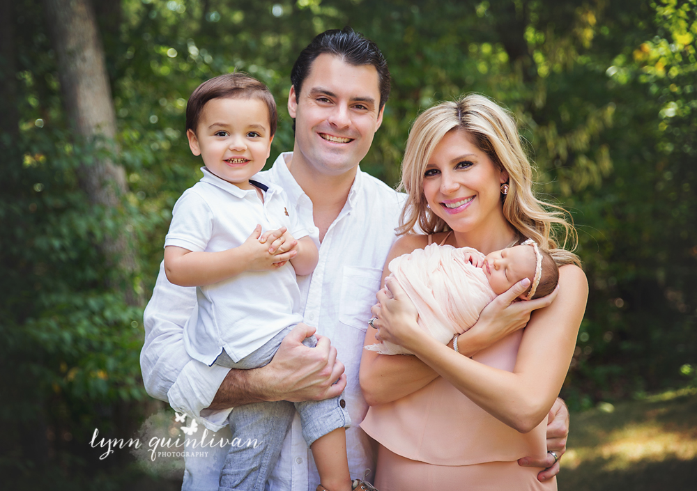 Hopkinton MA Outdoor Newborn Photography