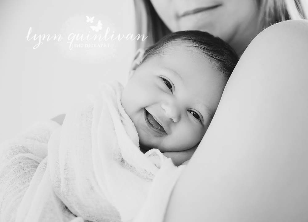 Black and White Newborn Photos